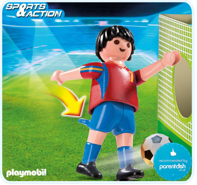 Playmobil Soccer Player - Spain Разноцветный