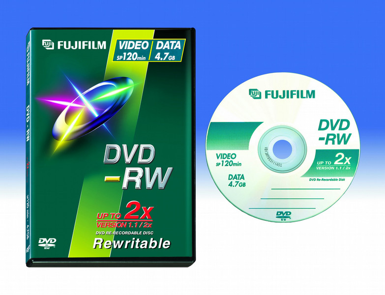 Fujifilm DVD-RW videobox 2x 5 pack 4.7GB 5Stück(e)