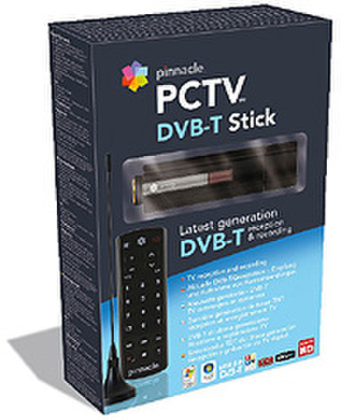 Pinnacle PCTV DVB-T Stick 72e Internal DVB-T USB