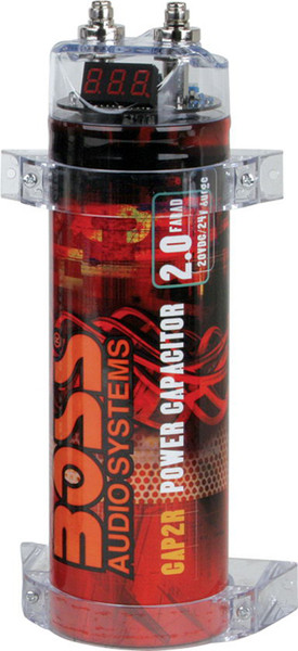 BOSS CAP2R Cylindrical Red capacitor