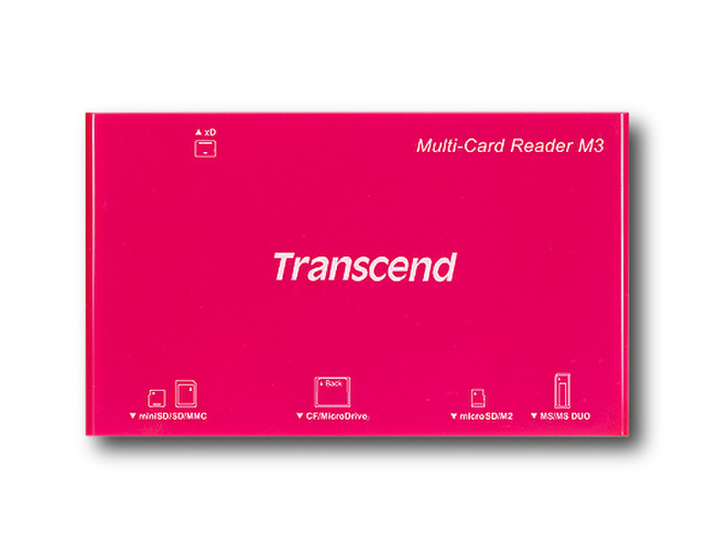 Transcend Multi-Card Reader M3, Ivory Kartenleser