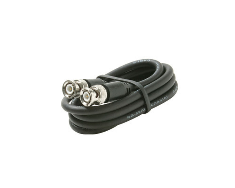 Steren 205-523 0.9м BNC BNC Черный коаксиальный кабель