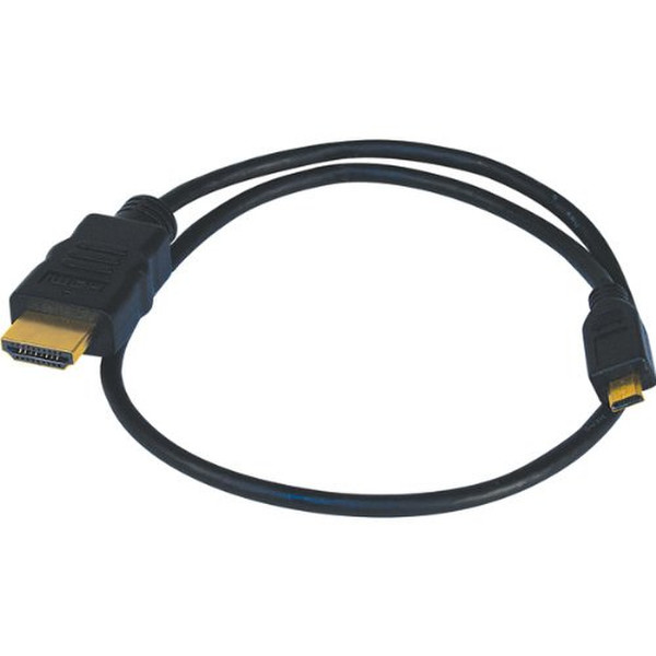 Steren 517-402BK 0.45м HDMI Micro-HDMI Черный HDMI кабель