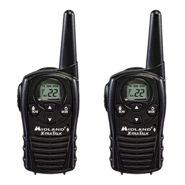 Midland LXT118 22channels 462.550 - 467.7125MHz two-way radio