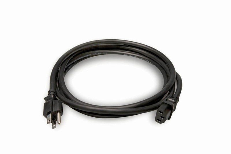 Hosa Technology PWC-415 4.57m C13 coupler NEMA 5-15P Black power cable