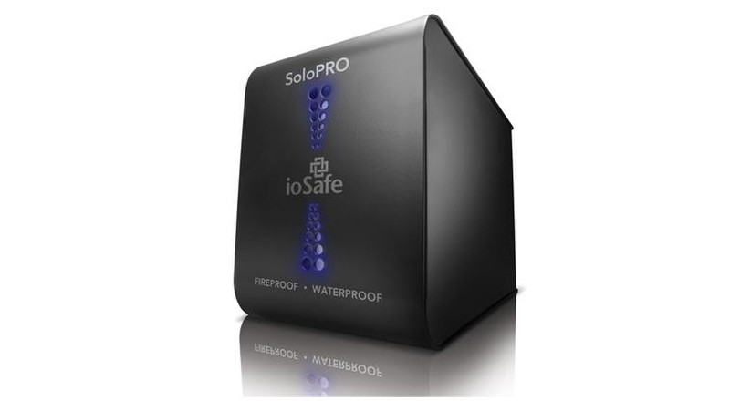 ioSafe SoloPRO, 4TB + 1YR DRS 4000ГБ Черный