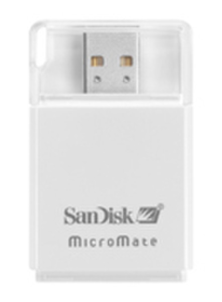 Sandisk MicroMate Reader SDHC Белый устройство для чтения карт флэш-памяти