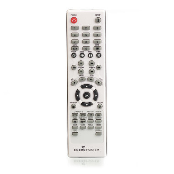 Energy Sistem RA-M3350 IR Wireless press buttons White remote control
