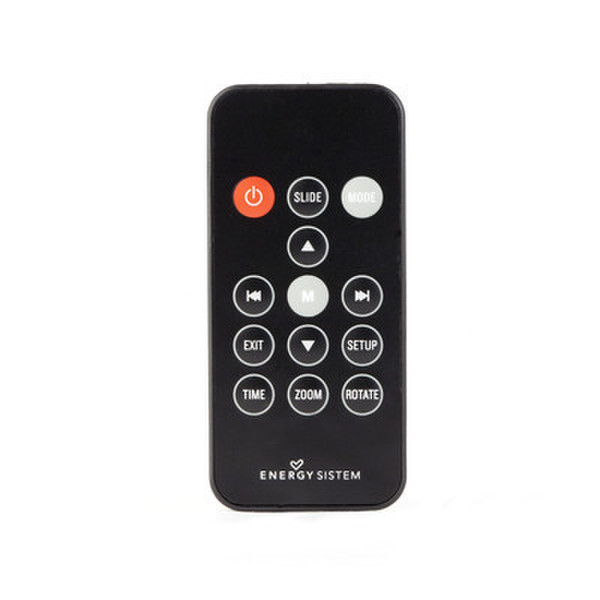 Energy Sistem F7020 IR Wireless press buttons Black remote control