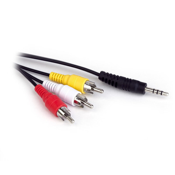 Energy Sistem RA-Cable RCAJack 3.5 mm 3.5mm RCA Multicolour composite video cable