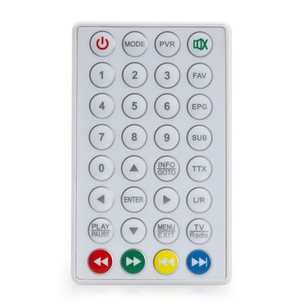Energy Sistem RA-M3010 IR Wireless press buttons White remote control