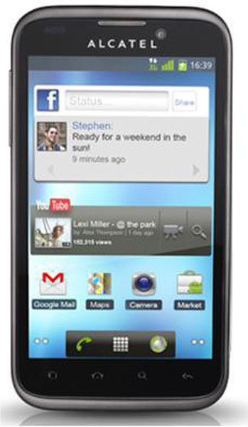 Alcatel One Touch 995X 2GB Schwarz