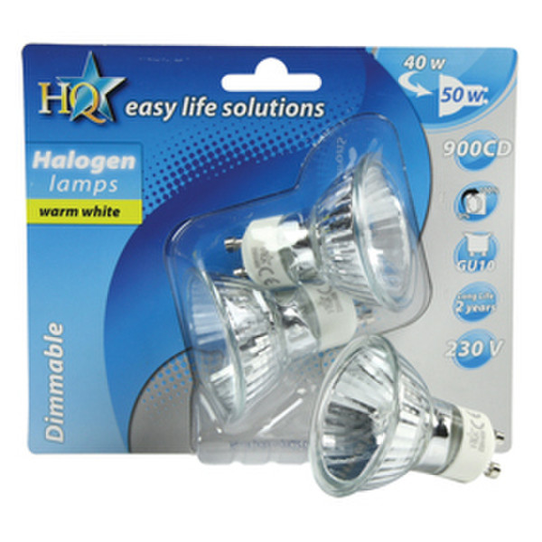 HQ H-GU10-03 40W C halogen bulb