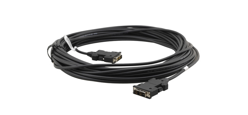 Kramer Electronics DVI Fiber Optic, 50m 50m Schwarz DVI-Kabel