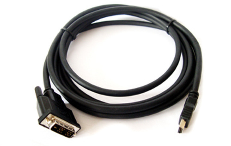 Kramer Electronics 0.20M HDMI to DVI-I M/M 0.20m DVI-I HDMI Schwarz