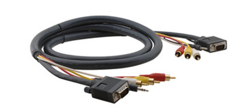 Kramer Electronics HD15 + 3.5mm + 3 x RCA 38.1m VGA (D-Sub) + 3.5mm + 3xRCA Multicolour