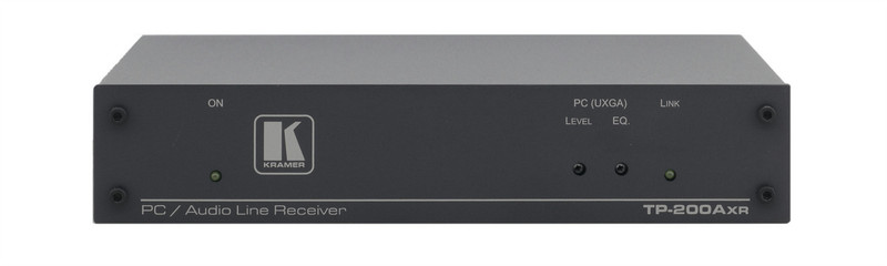 Kramer Electronics TP-200AXR AV receiver Black AV extender