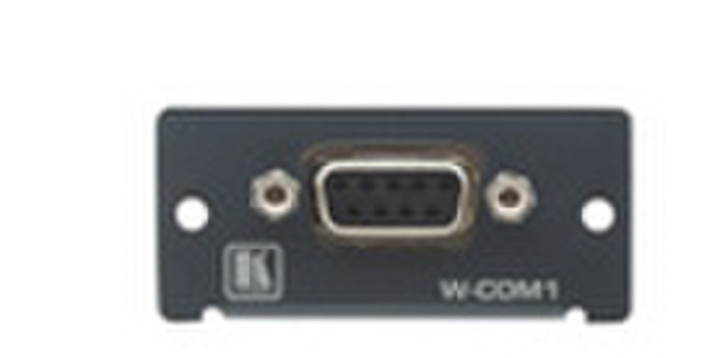 Kramer Electronics 9-pin D-sub (F) - Terminal Block Black outlet box