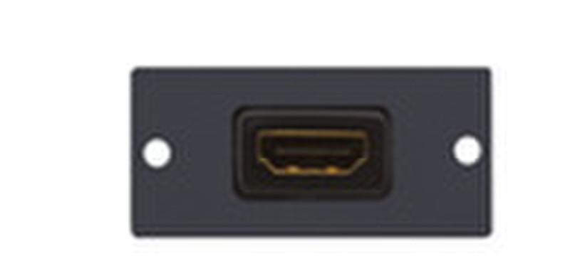 Kramer Electronics HDMI Wall Plate Insert Schwarz Steckdose