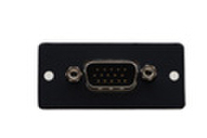 Kramer Electronics Wall Plate Insert − 15−pin HD (M/F) Черный розеточная коробка