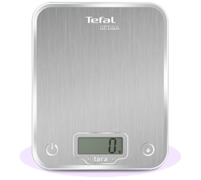 Tefal Optiss Inox Electronic kitchen scale Stainless steel