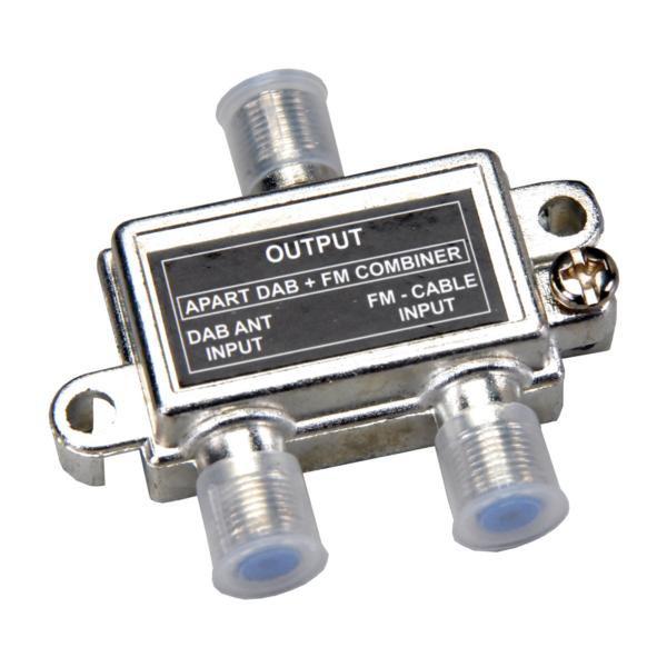 APart DAB-FM Cable combiner Grey cable splitter/combiner