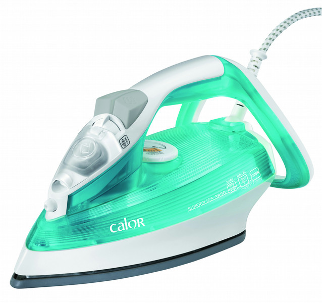 Calor Supergliss 30 Dry & Steam iron 2200W Blue,White