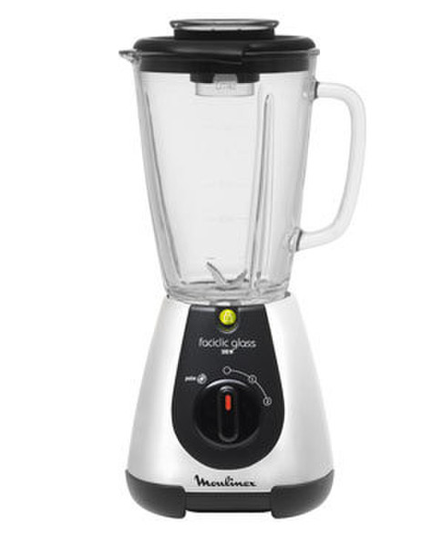 Moulinex LM310 Tabletop blender Black,Silver 1.5L 500W blender