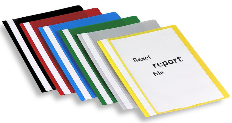 Rexel Report File A4 Assorted (5)