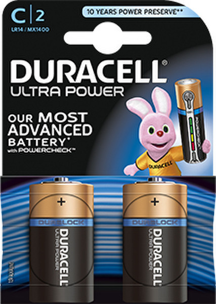 Duracell Ultra Power C 2PK