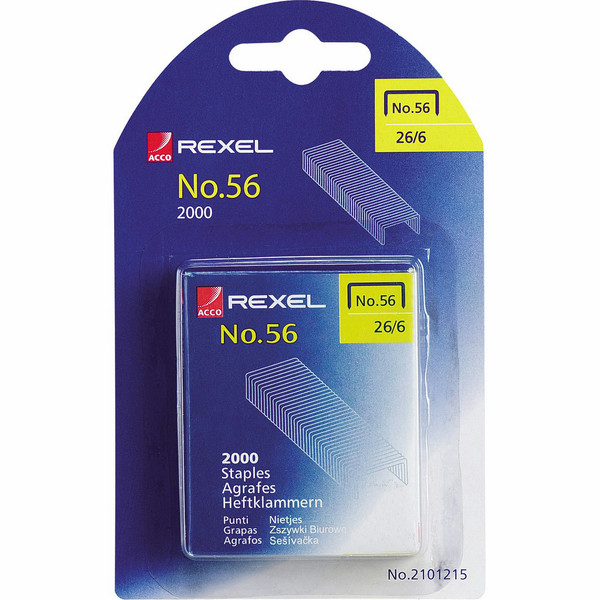 Rexel 2101215 скобы для степлера
