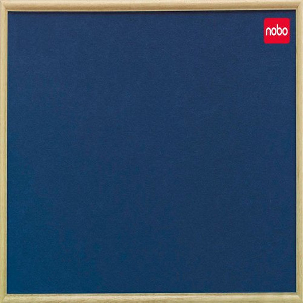 Nobo Classic Felt Noticeboard Blue with Oak Frame 1800x1200mm