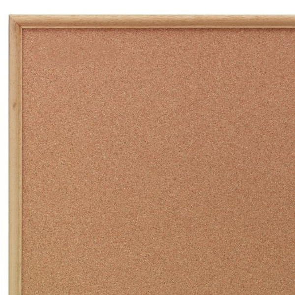 Nobo Classic Cork Noticeboard Wood Frame 1800x1200mm