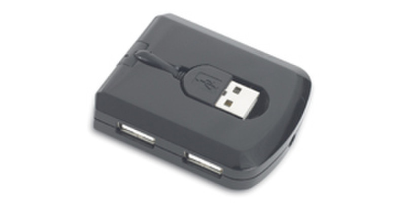APC USB 2.0 Travel Hub, 4 Ports interface hub