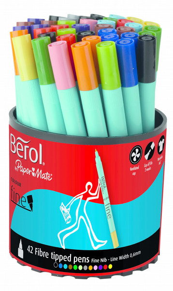 Berol S0376490 Multicolour felt pen