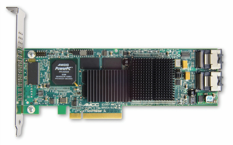 LSI High-Performance 3Gb/s Serial Attached SCSI (SAS) RAID Controller 9690SA-8I