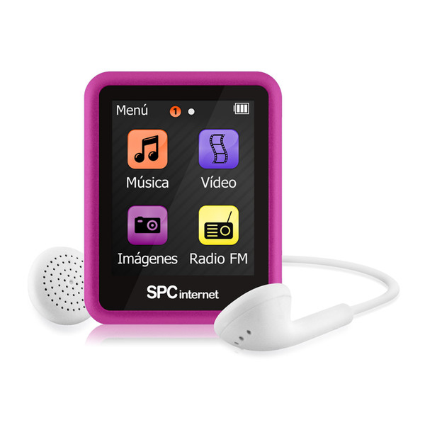 SPC 8294P 4GB Pink MP3-/MP4-Player