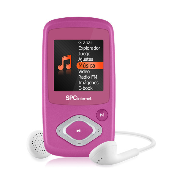 SPC 8224P 4ГБ Розовый MP3/MP4-плеер