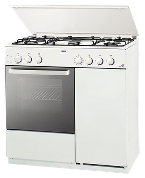 Zanussi ZCG854GWB Freestanding Gas hob White