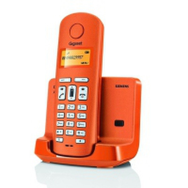 Gigaset AL140 DECT Anrufer-Identifikation Orange