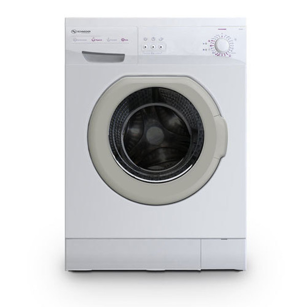 Schneider SLA6115 freestanding Front-load 6kg 1000RPM A+ White washing machine