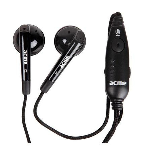 Acme United HE09 Binaural In-ear Black headset