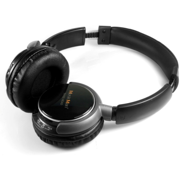 Technaxx MusicMan BassHead MP3-Stereo Ohraufliegend Kopfband Schwarz