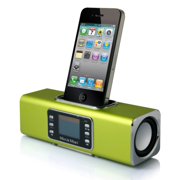 Technaxx MusicMan Wireless Soundstation BT-X1 Stereo soundbar Green