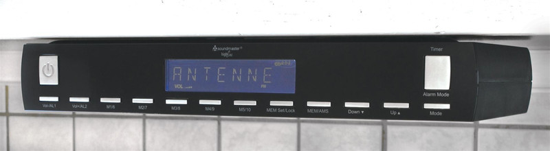 Soundmaster UR 2025 Часы Цифровой Черный радиоприемник