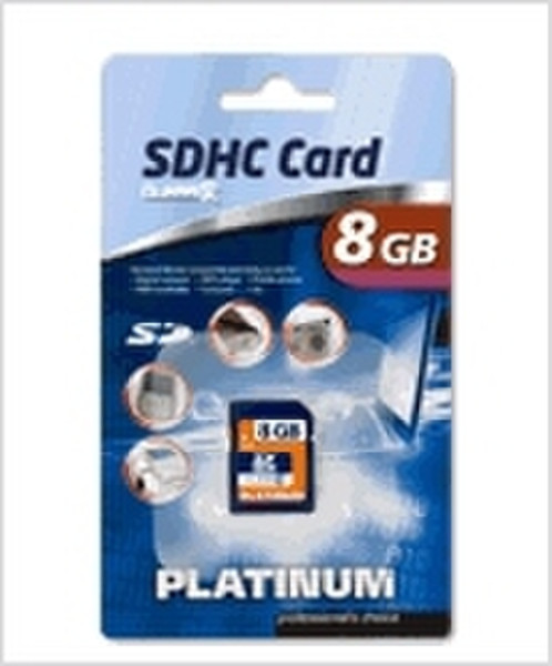 Bestmedia Platinum SDHC 8 GB Class 2 8ГБ SDHC карта памяти