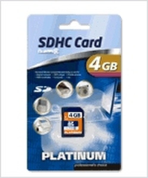 Bestmedia Platinum SDHC 4 GB Class 2 4GB SDHC memory card