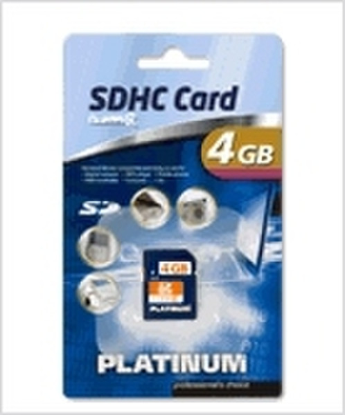 Bestmedia Platinum SDHC 4 GB Class 4 4GB SDHC memory card
