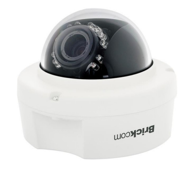 Brickcom FD-100AP IP security camera Для помещений Dome Белый камера видеонаблюдения