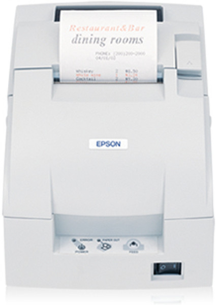 Epson TM-U220D Матричный POS printer Белый